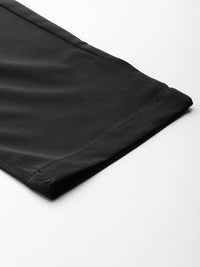 HRX By Hrithik Roshan Training Women Jet Black Rapid-Dry Brand Carrier Track pants