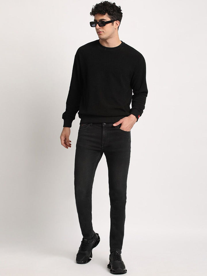 THE BEAR HOUSE Men Skinny Fit Clean Look Stretchable Jeans