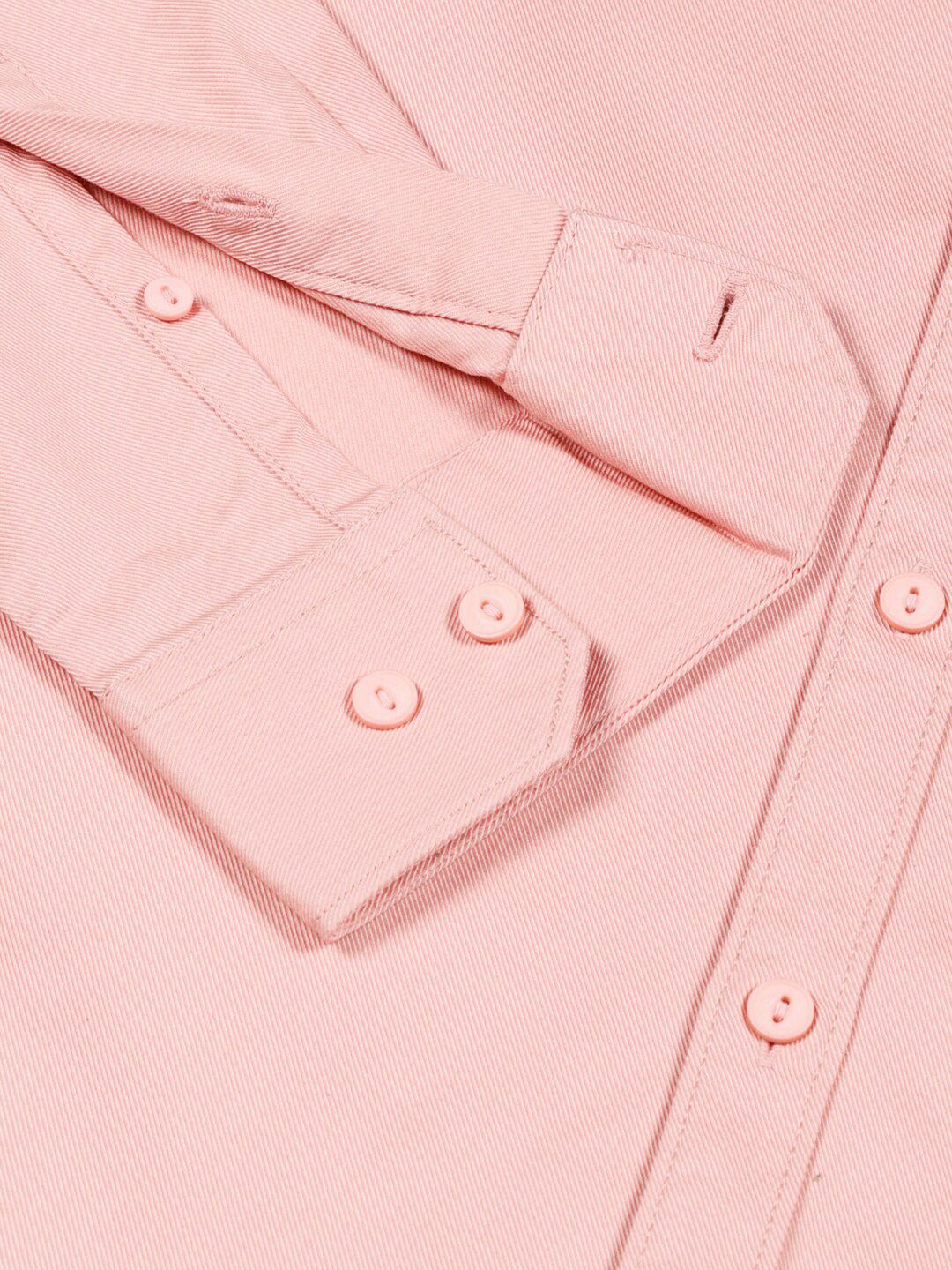 Thomas Scott Men Standard Slim Fit Flannel Weave Pure Cotton Casual Shirt