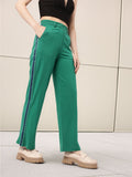 DressBerry Women K-Street Emerald Edge Side Stripes Regular Trousers