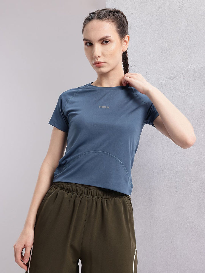 HRX by Hrithik Roshan Raglan Sleeves Training T-shirt