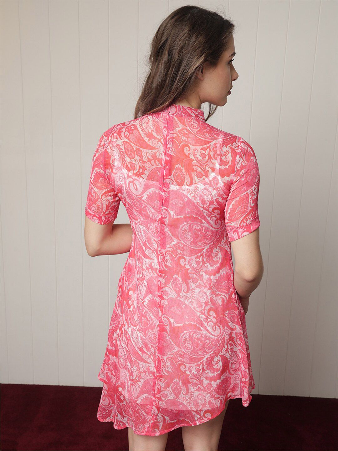 RAREISM Floral Print A-Line Dress