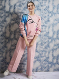 Athena Graphic Printed Sweatshirt With Trouser