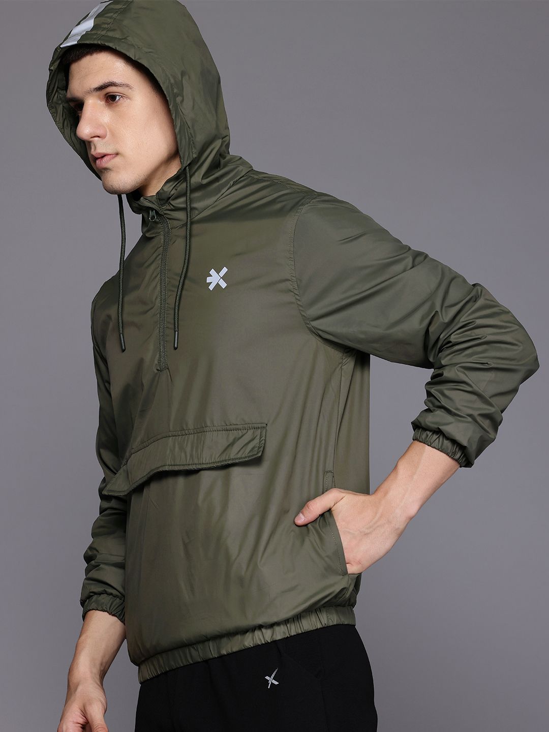 HRX by Hrithik Roshan Hooded Outdoor Jacket