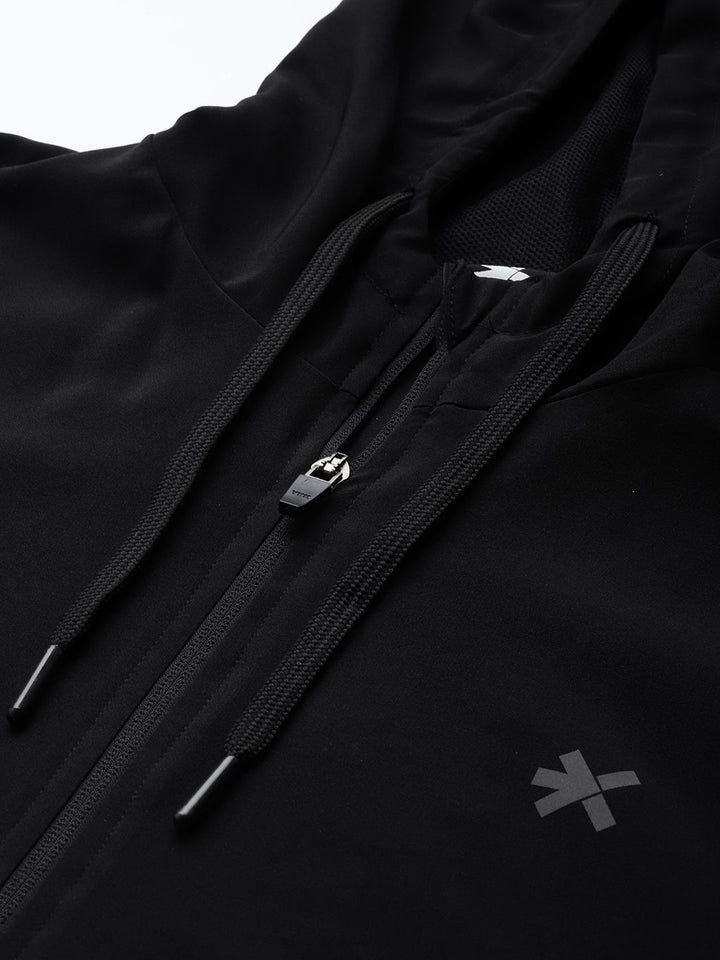 HRX by Hrithik Roshan Hooded Rapid-Dry Running Tracksuit