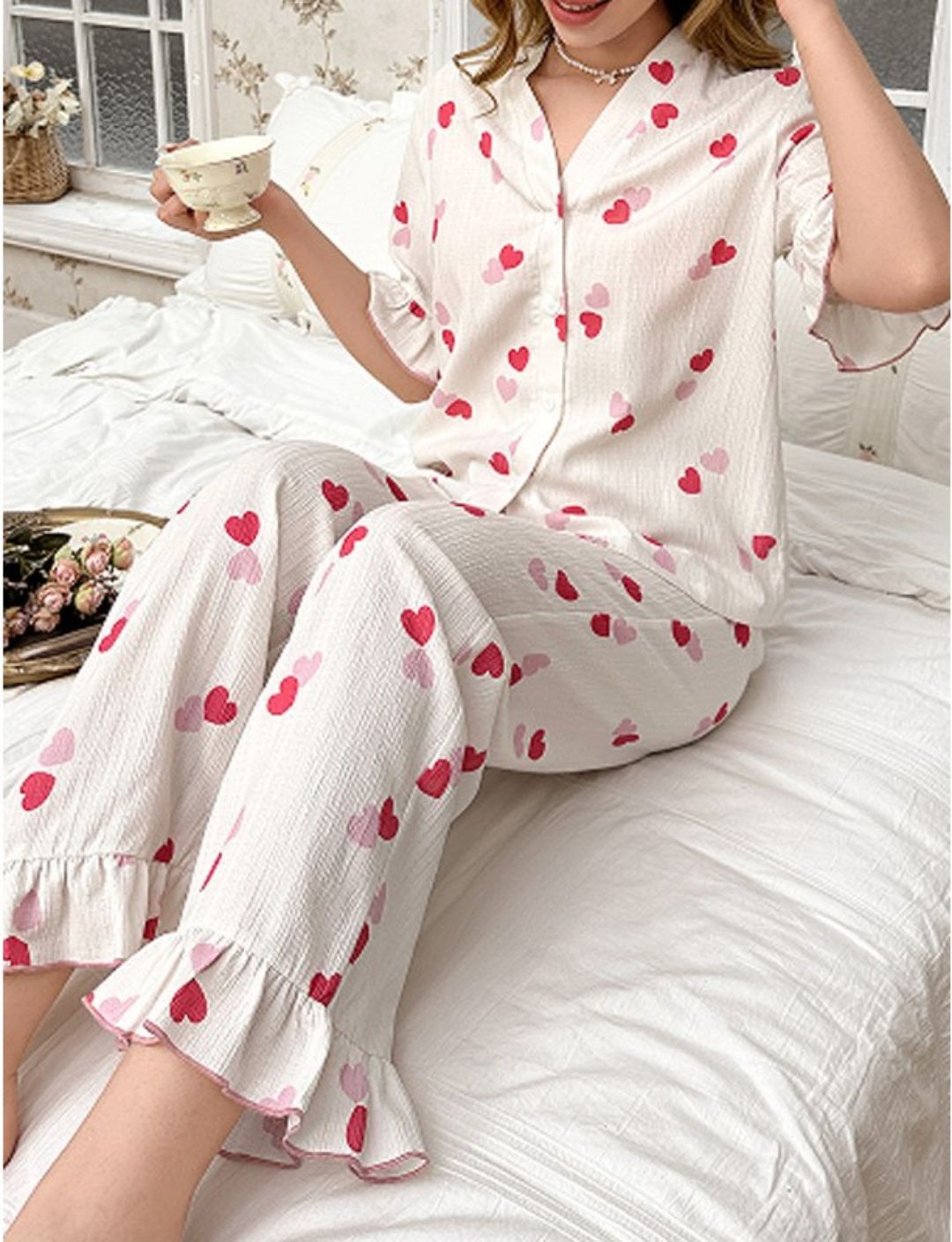 DressBerry Women Printed Night suit