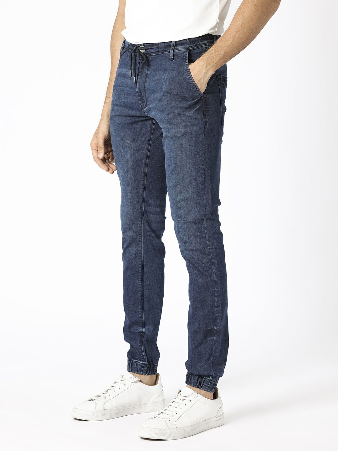 RARE RABBIT Men Higg Slim Fit Cotton Joggers