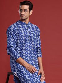 Anouk Pure Cotton Geometric Printed Kurta