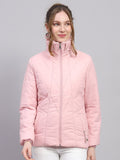 Monte Carlo Fur Detail Stand Collar Padded Jacket