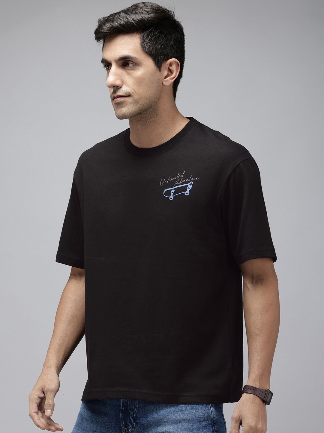 SPYKAR Graphic Printed T-shirt