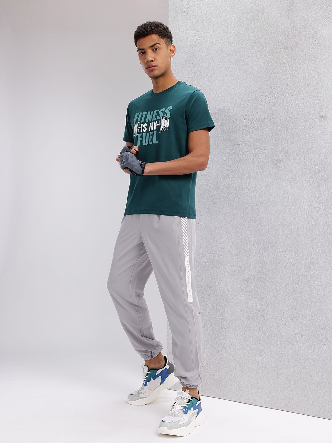 HRX by Hrithik Roshan Typography Printed Training T-shirt