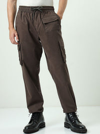 Bewakoof Men Baggy Oversized Cargo Parachute Pants