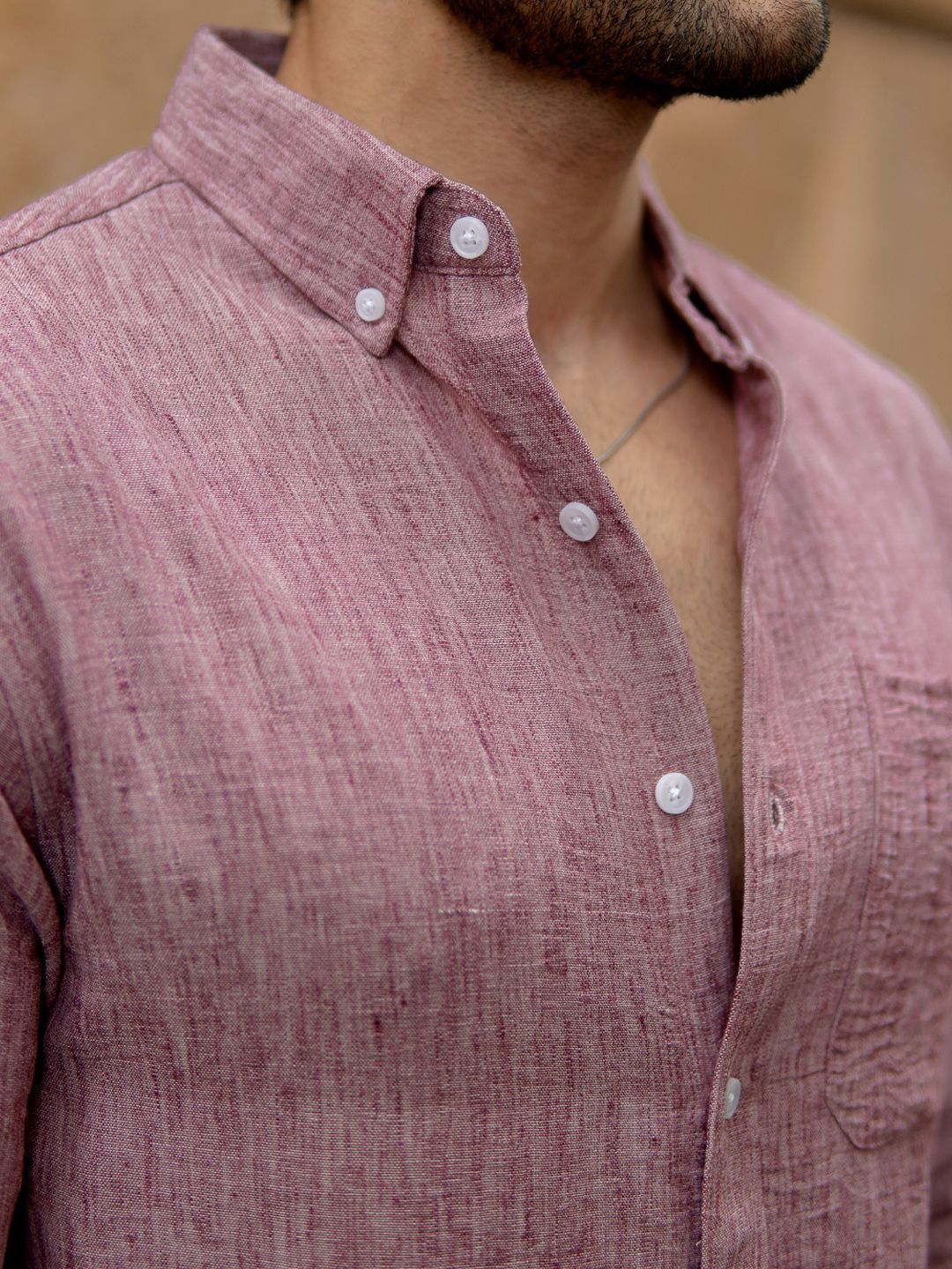 Powerlook Textured Long Sleeves Shirt