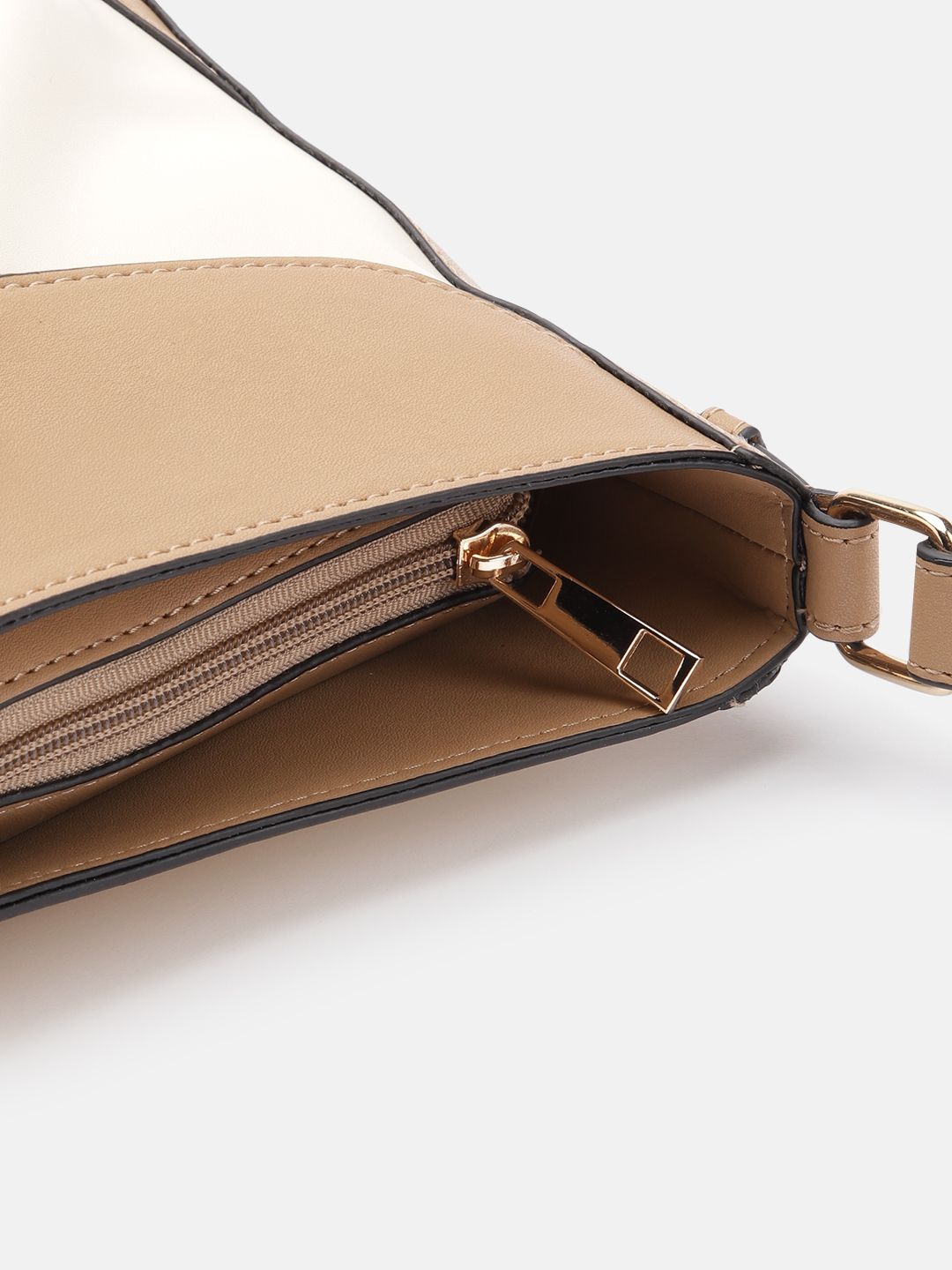 The Label Life Colourblocked Baguette Bag