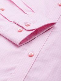 Raymond Men Slim Fit Micro Checks Pure Cotton Formal Shirt