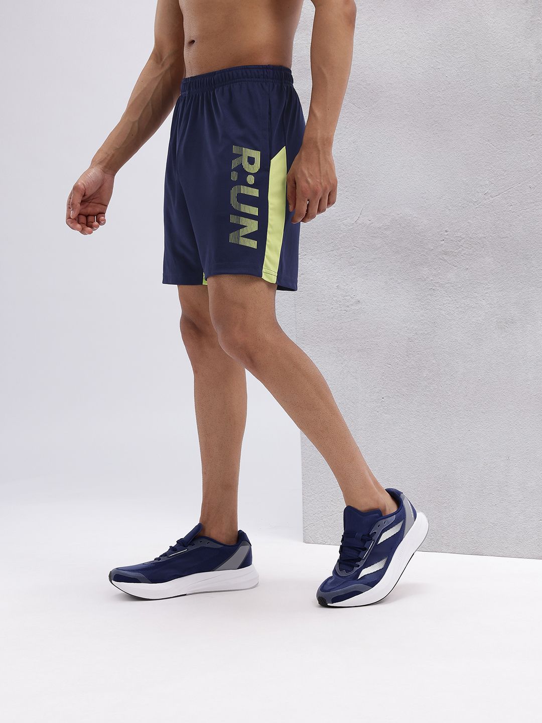 HRX by Hrithik Roshan Men Typography Print Rapid-Dry Running Shorts