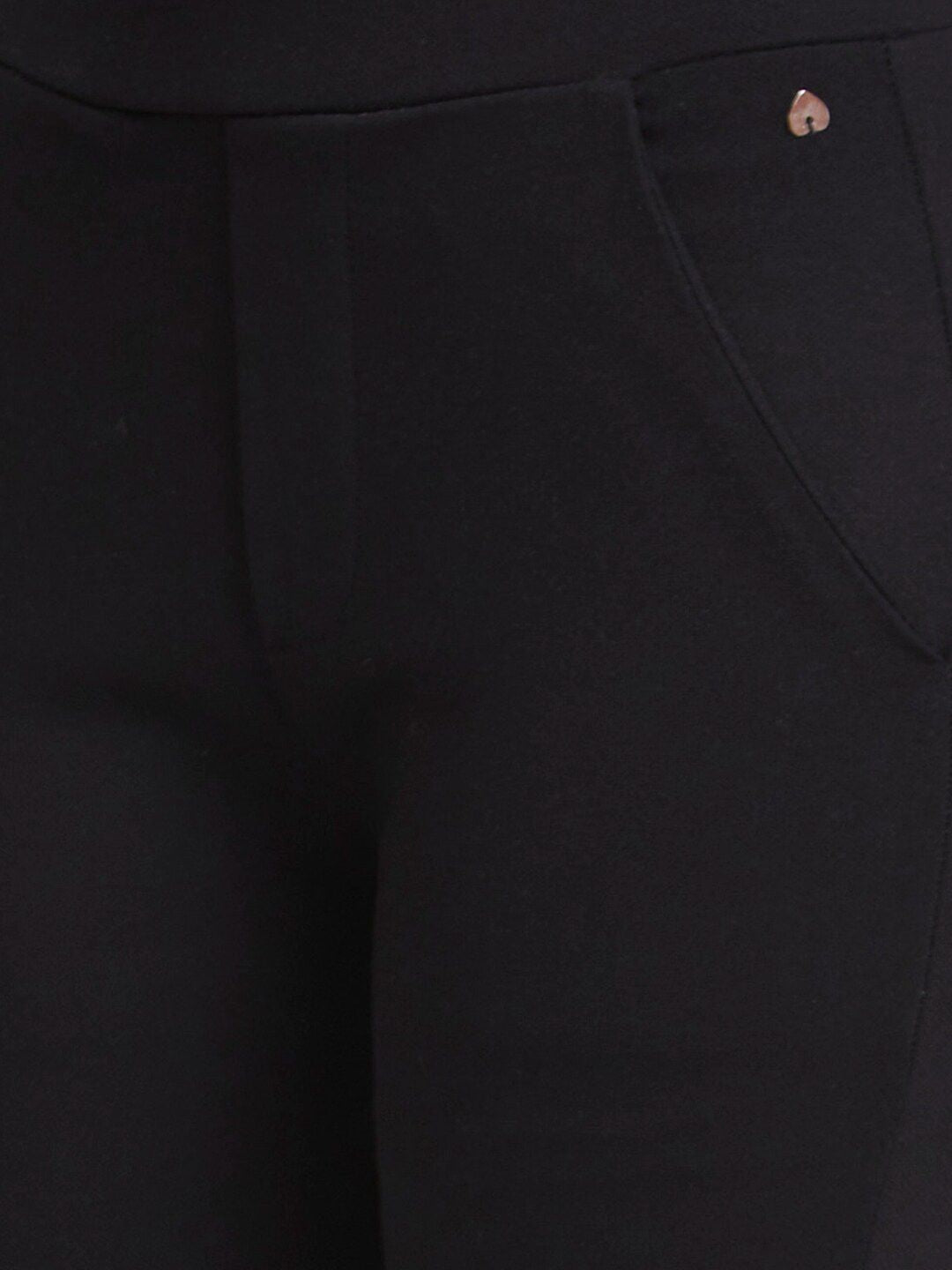 SPYKAR Women Skinny Fit Mid-Rise Ankle Length Trousers