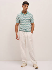 THE BEAR HOUSE Men Polo Collar T-shirt