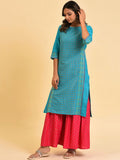 W Straight Cotton Kurta