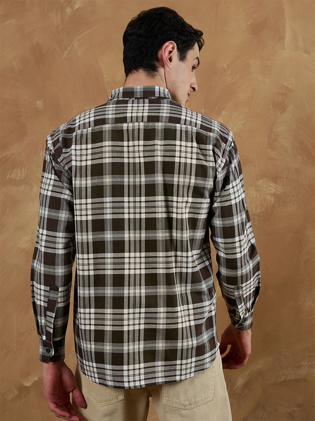 Oversized Checkered Shirt