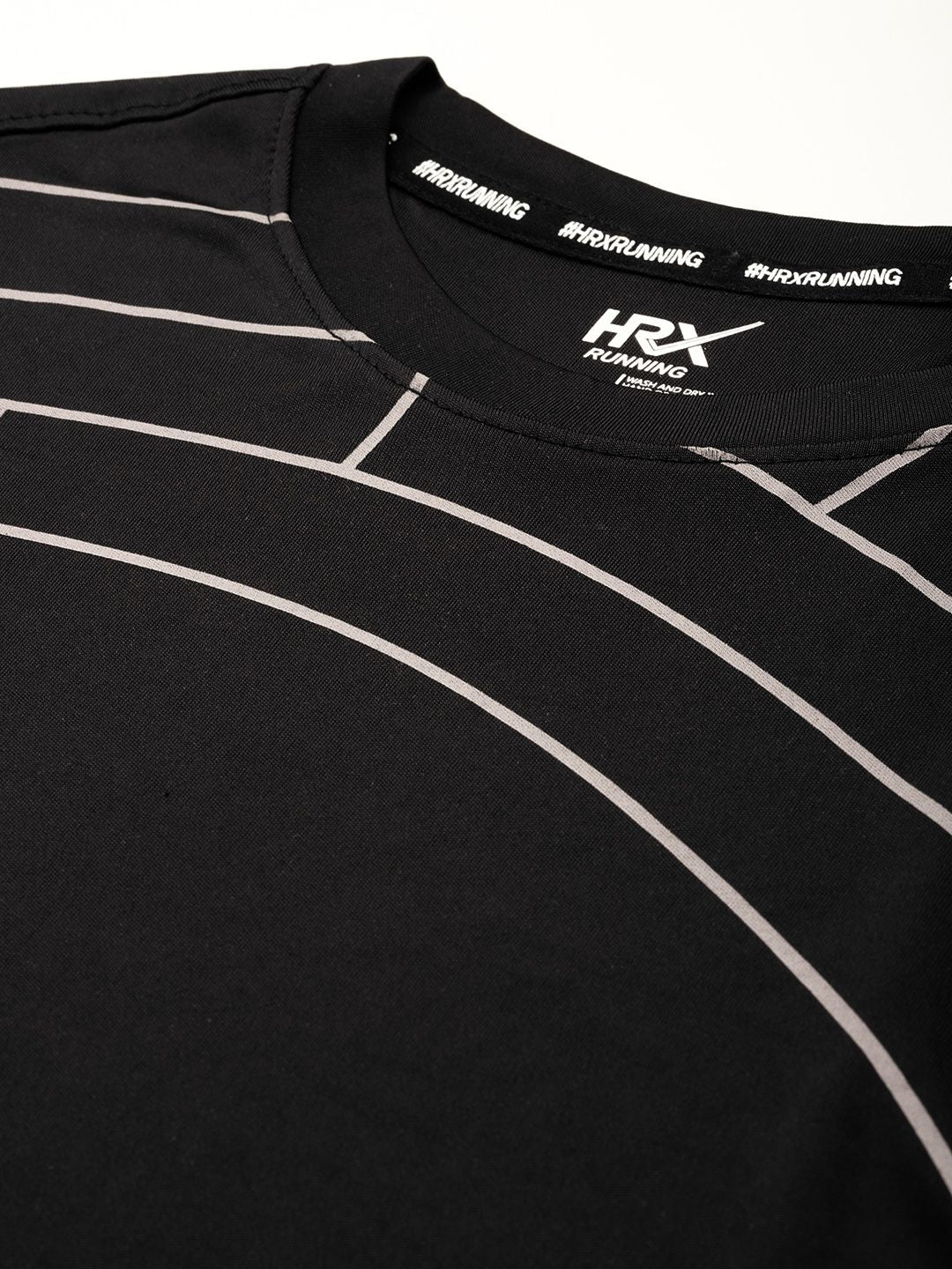 HRX by Hrithik Roshan Printed Antimicrobial Running T-shirt
