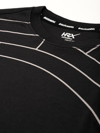 HRX by Hrithik Roshan Printed Antimicrobial Running T-shirt
