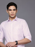 Raymond Pure Cotton Slim Fit Checked Casual Shirt