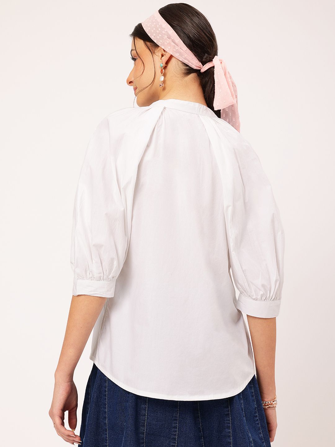 DressBerry Fairycore Finds Pleated Shirt Style Top