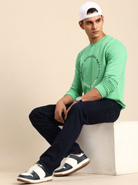 Being Human Printed Pure Cotton Sweatshirt