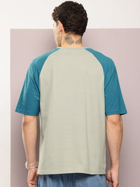 DILLINGER Men Typography Printed Oversized T-shirt