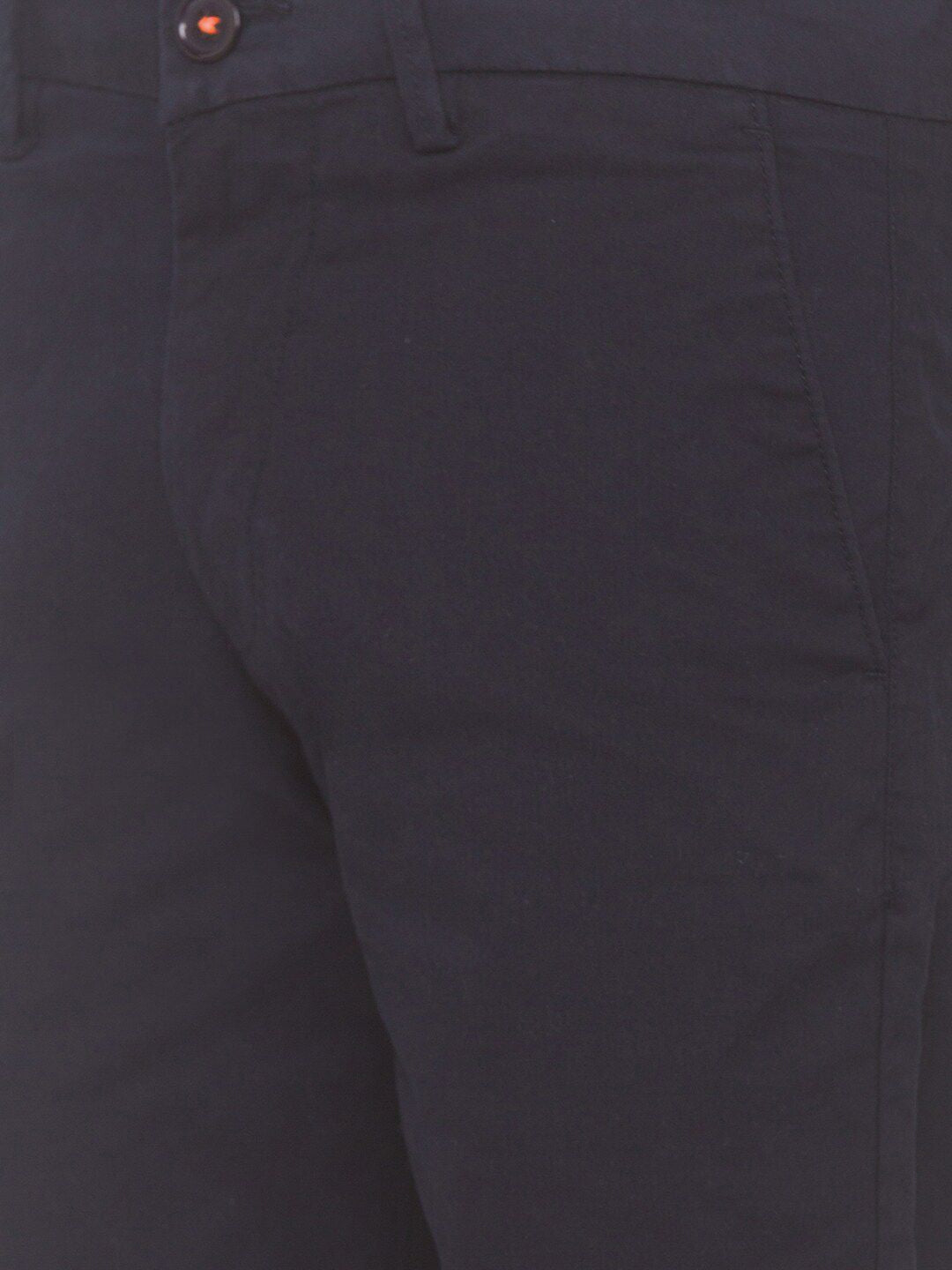 SPYKAR Men Blue Relaxed Fit Mid-Rise Pure Cotton Shorts