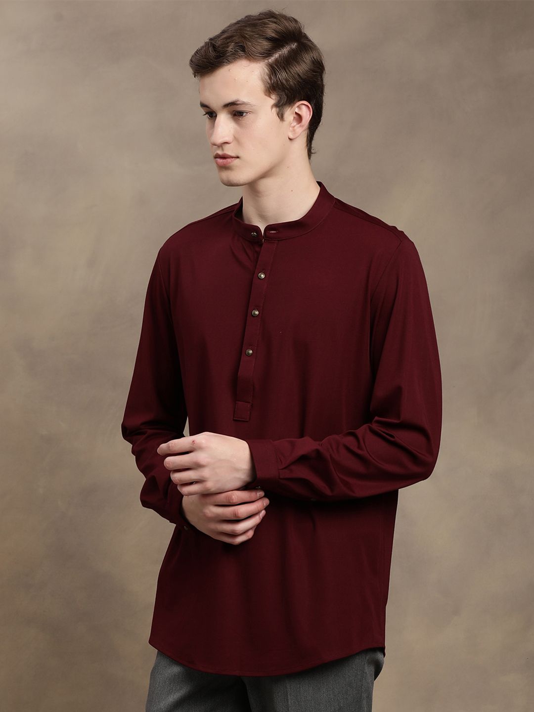 Turtle Men Thread Work Kurta