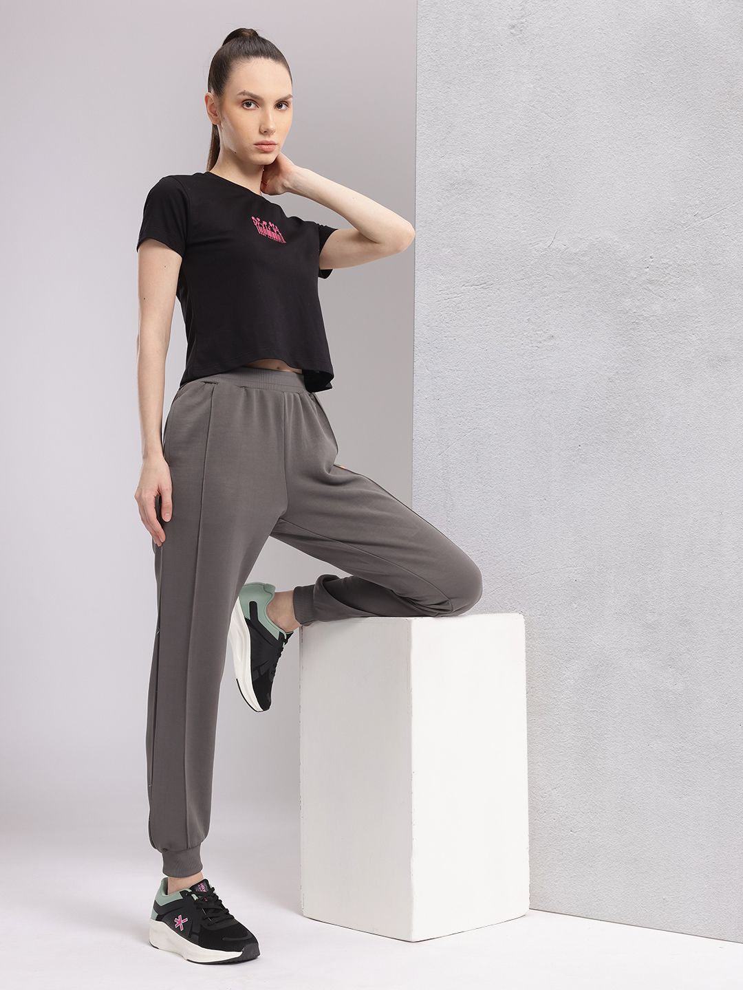 HRX by Hrithik Roshan Women Typography Printed T-shirt