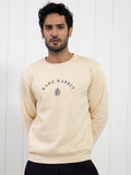 RARE RABBIT Men Nomic Logo Print Sweatshirt