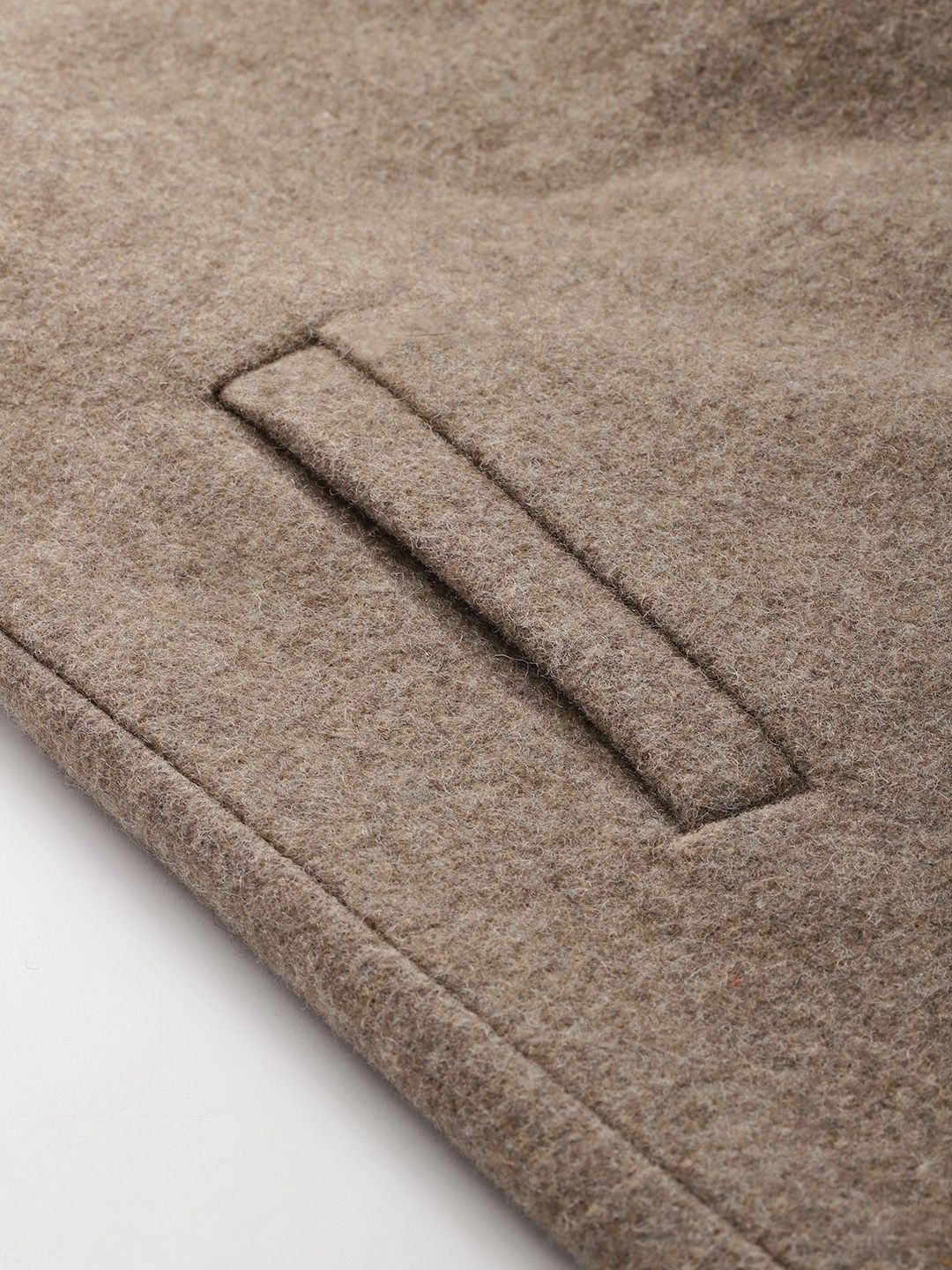 all about you Regular Fit Overcoat with Waist Tie Up