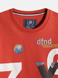 Monte Carlo Boys Typography Printed Sweatshirt