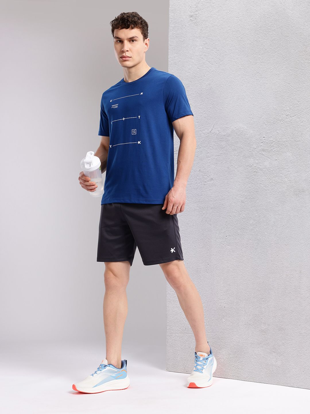 HRX by Hrithik Roshan Graphic Print Training T-shirt