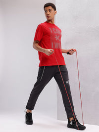 HRX by Hrithik Roshan Men Typography Printed Training T-shirt