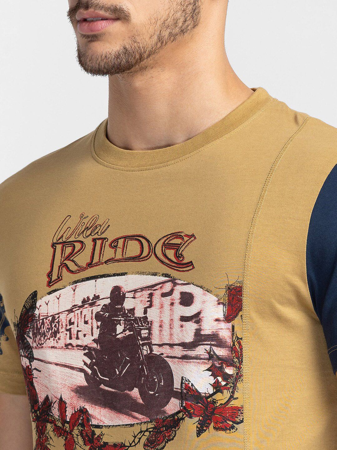 Being Human Graphic Printed Cotton T-shirt