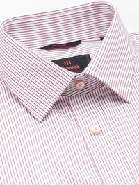 Raymond Men Pure Cotton Slim Fit Striped Formal Shirt