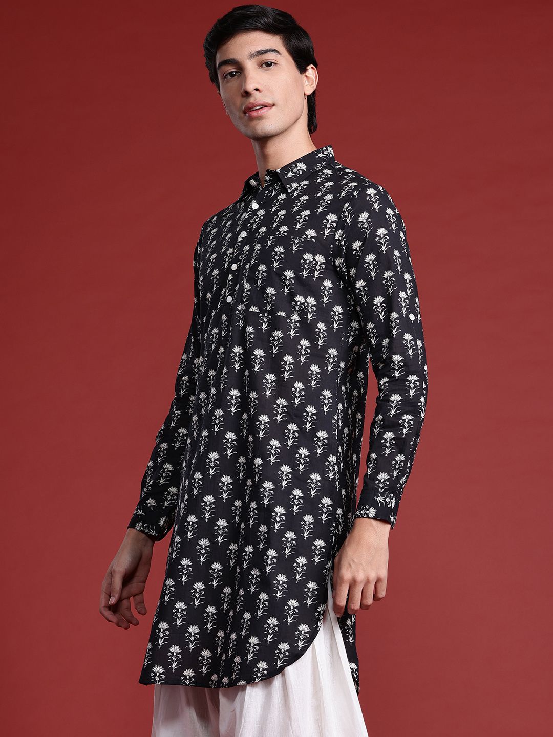 Anouk Floral Printed Kurta