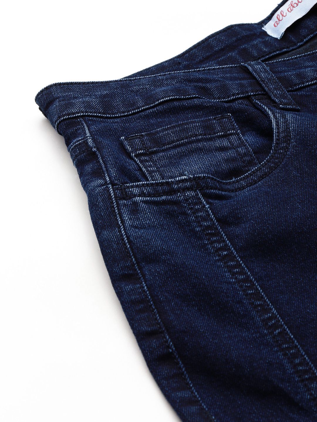 all about you Women Barrel Fit Mid-Rise Stretchable Jeans