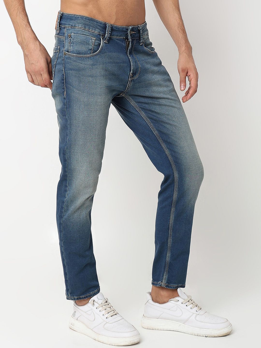 SPYKAR Men Slim Fit Low-Rise Clean Look Jeans