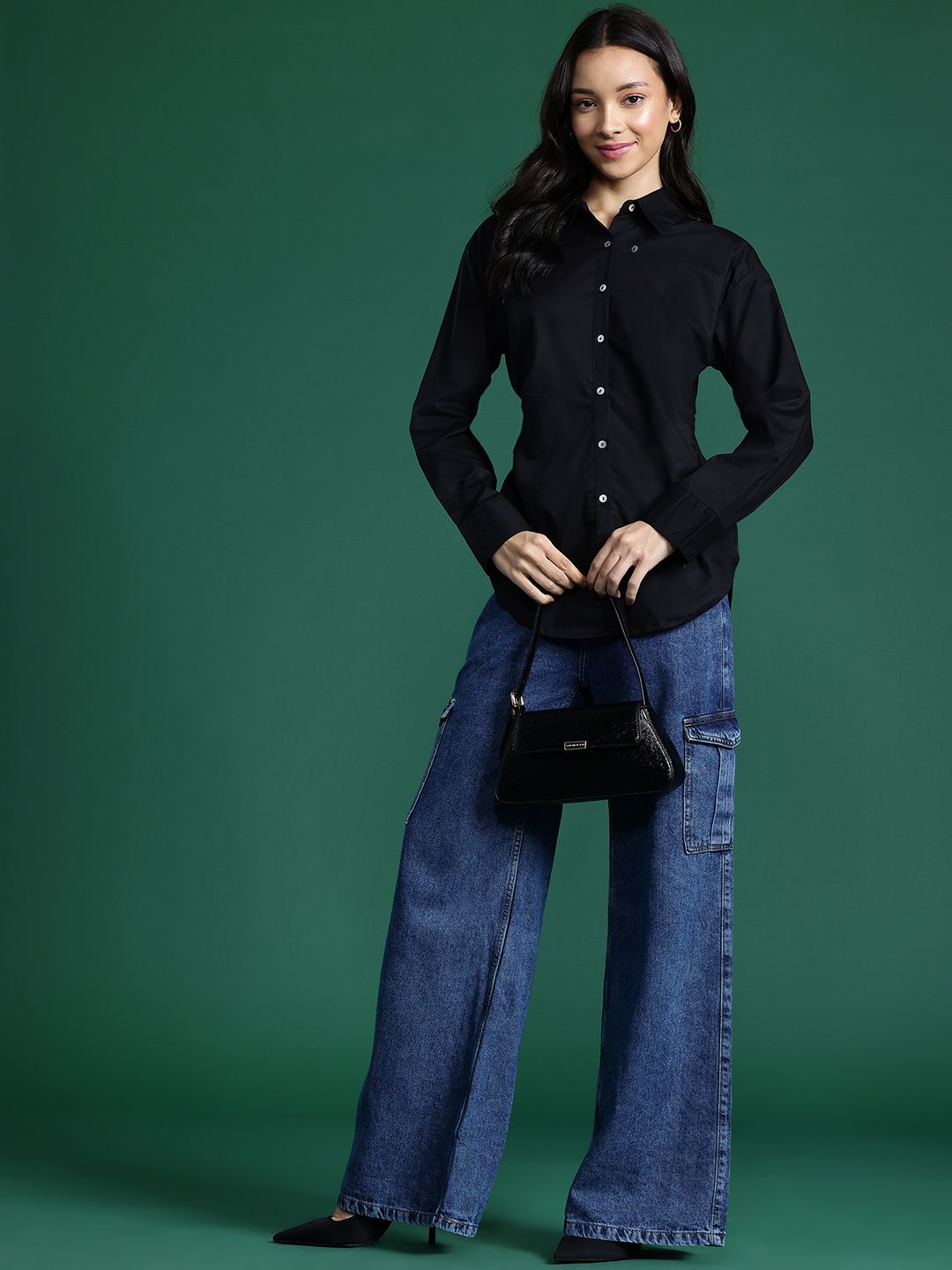 DressBerry Pure Cotton Casual Shirt