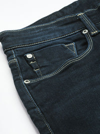 SPYKAR Men Skinny Slim Fit Low-Rise Light Fade Stretchable Jeans