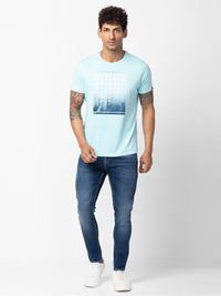 SPYKAR Men Printed Cotton T-shirt