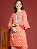 Anouk Ethnic Motifs Embroidered Kurta with Trousers