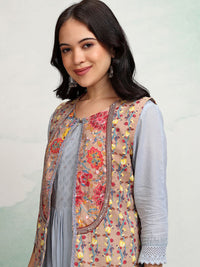 Vishudh Women Floral Print A-Line Dress