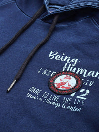 Being Human Hooded Printed Sweatshirt