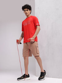 HRX by Hrithik Roshan Rapid Dry Printed Training T-Shirt